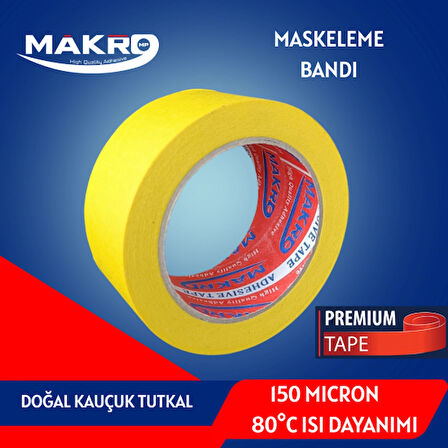  SARI MASKELEME BANTI 48MMX30MT (6LI PKT.)