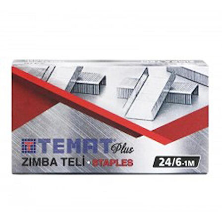 Temat Zımba Teli 24/6 20'Li Kutu