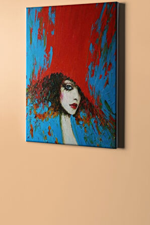 Sayılarla Boyama Seti Kasnaklı Büyük Şapkam 60 X 75 Cm