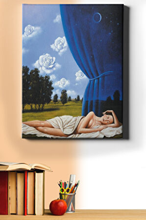 Sayılarla Boyama Seti Kasnaklı Benim Rüyam 60 X 75 Cm