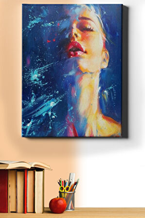 Sayılarla Boyama Seti Kasnaklı Tutkulu Gece 40 X 50 Cm