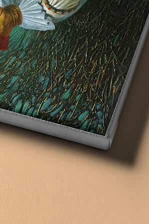 Sayılarla Boyama Seti Kasnaklı Zaman Gölü 60 X 75 Cm