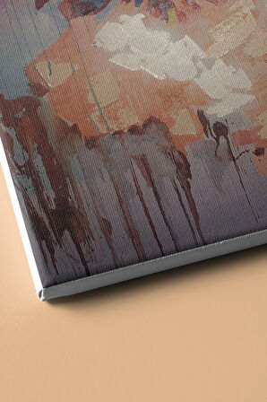 Sayılarla Boyama Seti Kasnaklı Yüz 60 X 75 Cm