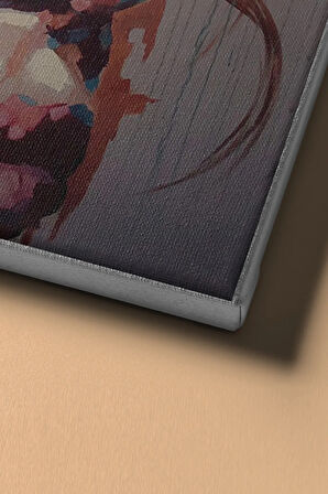 Sayılarla Boyama Seti Kasnaklı Yüz 60 X 75 Cm