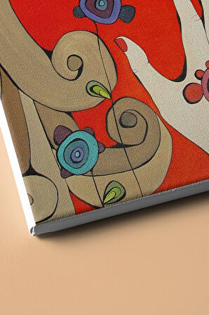 Sayılarla Boyama Seti Kasnaklı Sevgili 60 X 75 Cm