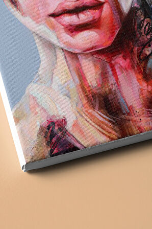 Sayılarla Boyama Seti Kasnaklı Yüz 2 50 X 65 Cm