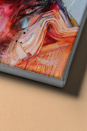 Sayılarla Boyama Seti Kasnaklı Yüz 2 50 X 65 Cm