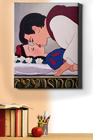 Sayılarla Boyama Seti Kasnaklı Prensin Öpücüğü 60 X 75 Cm