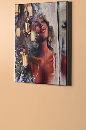 Sayılarla Boyama Seti Kasnaklı Aynanın Içinden 40 X 50 Cm