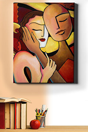 Sayılarla Boyama Seti Kasnaklı Sevgilim 50 X 65 Cm