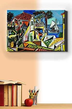 Sayılarla Boyama Seti Kasnaklı Kitaptaki Ev 40 X 50 Cm