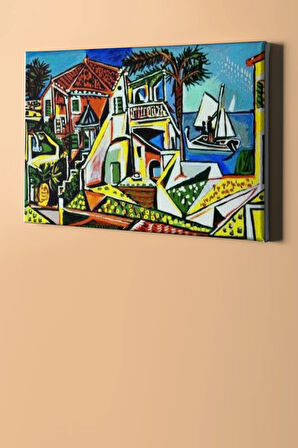 Sayılarla Boyama Seti Kasnaklı Kitaptaki Ev 40 X 50 Cm