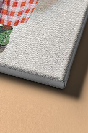 Sayılarla Boyama Seti Kasnaklı Palyaço Ve Oyuncak Ayısı 50 X 65 Cm