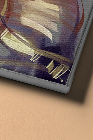 Sayılarla Boyama Seti Kasnaklı Rüyamdaki Kadın 60 X 75 Cm