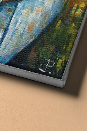 Sayılarla Boyama Seti Kasnaklı Melek Ve Kedisi 60 X 75 Cm