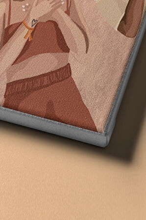 Sayılarla Boyama Seti Kasnaklı 9 Arkadaş 50 X 65 Cm