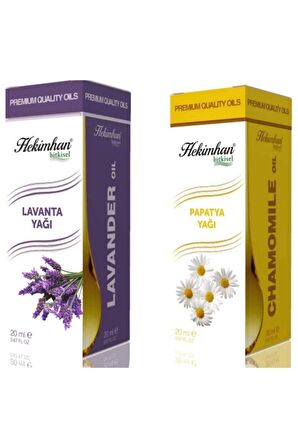 Lavanta Yağı 20 Ml Ve Papatya Yağı 20 Ml Avantaj Paketi