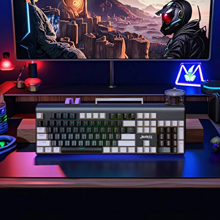 RGB Aydınlatmalı Gaming Klavye - USB Bağlantı, Rahat Kullanım Oyuncu Klavyesi