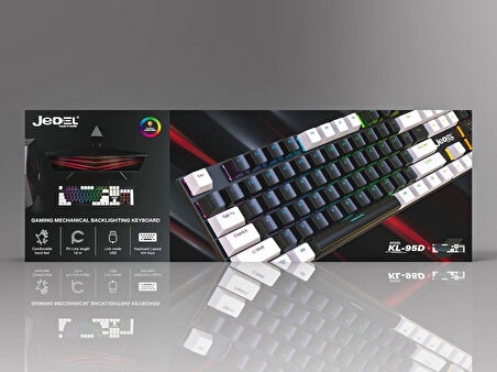 RGB Aydınlatmalı Gaming Klavye - USB Bağlantı, Rahat Kullanım Oyuncu Klavyesi