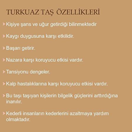 Gümüş Firuze Taş Kuzey Yıldızı Kolye (Kutup Yıldızı)