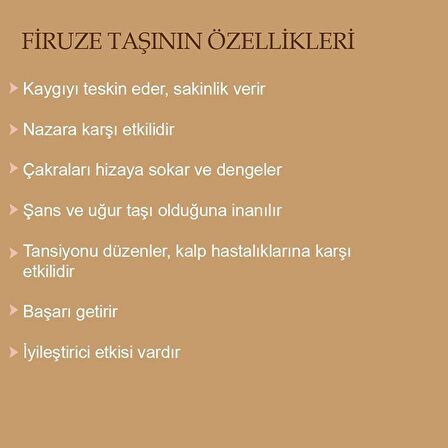 Gümüş (Firuze) Turkuaz Kolye