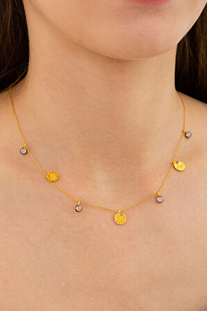 Tuğra Desenli Kolye