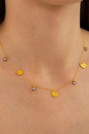 Tuğra Desenli Kolye