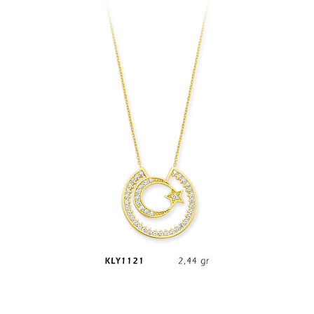 Ay Yıldız Kolye