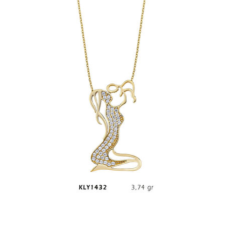 Anne Bebek Figürlü Kolye