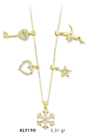 Karışık Figürlü Kolye