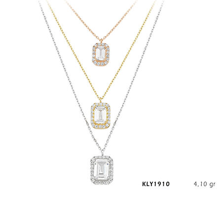 Üç Sıra Baget Kolye