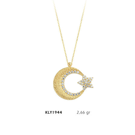Ay Yıldız Kolye