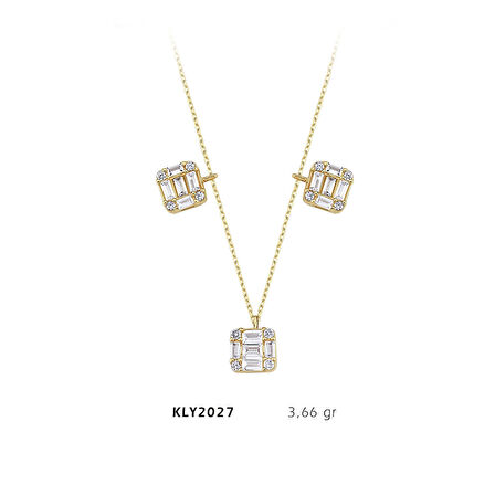 Üç Sıra Baget Kolye