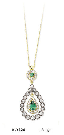 Damla Taşlı Kolye