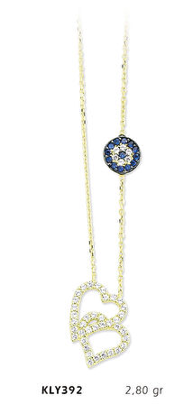 Nazar Boncuklu Figürlü Kole