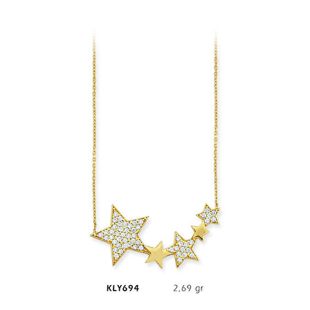 Sıra Yıldızlı Kolye