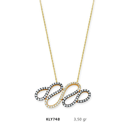 Yılan Desenli Kolye