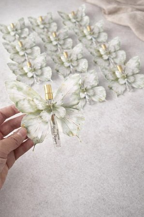 25 Adet Kelebek Tasarımlı Mini Kolonya Hediyelik – Nişan, Nikah, Söz, Düğün Hediyeliği
