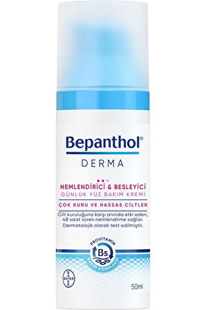 Derma Nemlendirici Ve Besleyici Günlük Yüz Bakım Kremi 50 Ml - Günlük Yoğun Nemlendirici