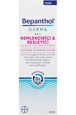 Derma Nemlendirici Ve Besleyici Günlük Yüz Bakım Kremi 50 Ml - Günlük Yoğun Nemlendirici