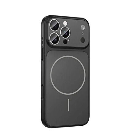 iPhone 11 Uyumlu AG Glass Koruyucu Kılıf (iPhone 17 Pro Max Görünümlü)