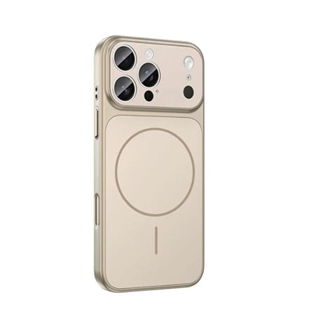 iPhone 15 Uyumlu AG Glass Koruyucu Kılıf (iPhone 17 Pro Max Görünümlü)