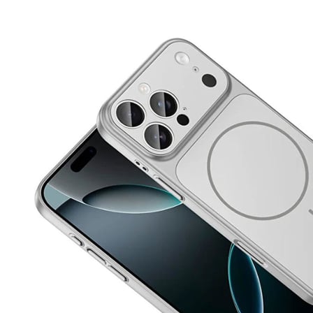 iPhone 16 Uyumlu AG Glass Koruyucu Kılıf (iPhone 17 Pro Max Görünümlü)