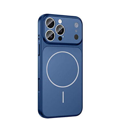 iPhone 16 Pro Max Uyumlu AG Glass Koruyucu Kılıf (iPhone 17 Pro Max Görünümlü)