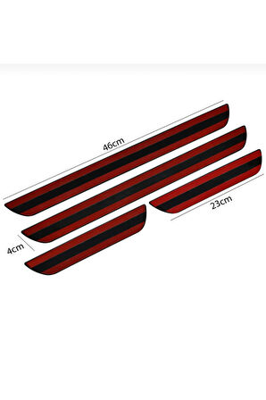 TOGG T10X TÜM MODELLER OLD KROM KAPI EŞİĞİ 4 PARÇA PASLANMAZ ÇELİK