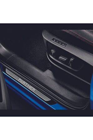 PEUGEOT PARTNER TÜM MODELLER OLD KROM KAPI EŞİĞİ 4 PARÇA PASLANMAZ ÇELİK