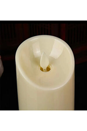 Hareketli Led Pilli Mum