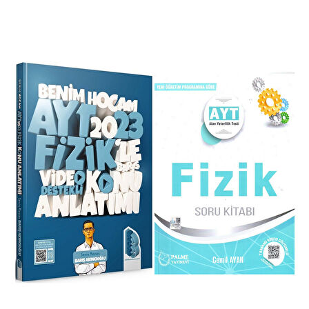 Benim Hocam 2023 AYT Fizik Konu ve Palme Soru Bankası Seti 2 Kitap
