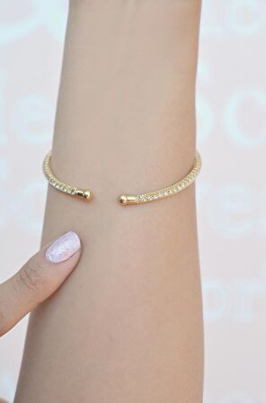 Gold Işıltılı Bileklik