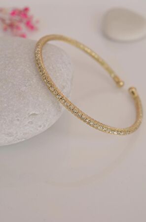 Gold Işıltılı Bileklik